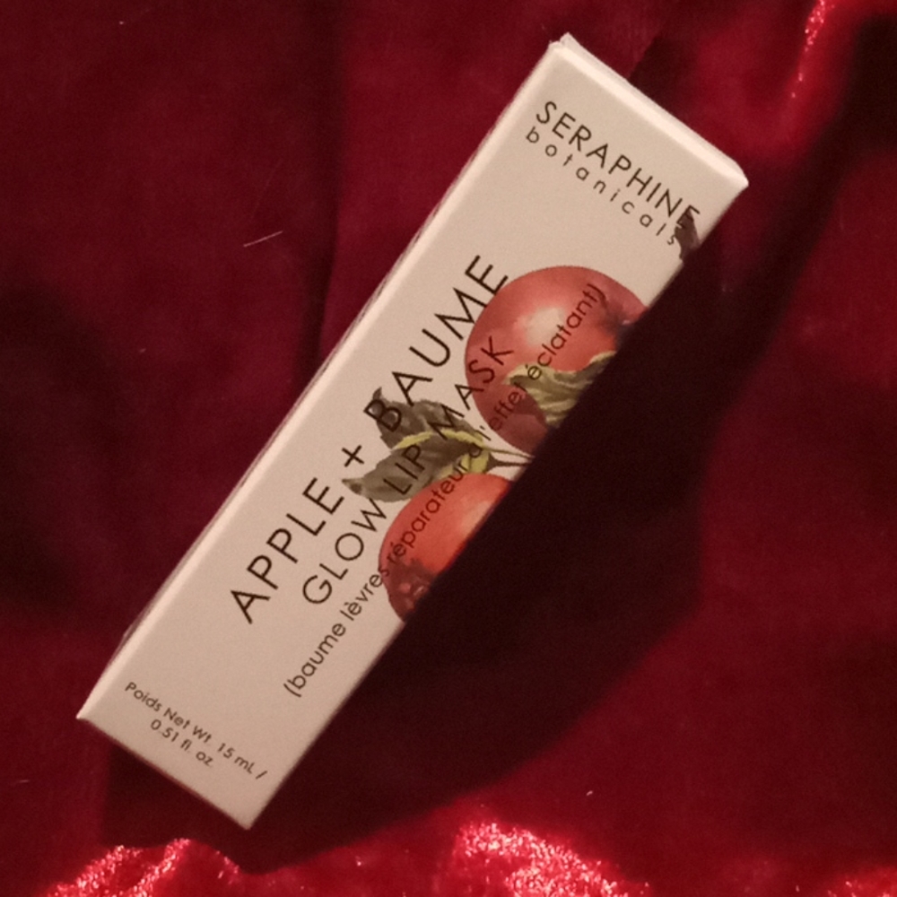 Seraphine Botanicals Apple+Baume glow lip mask